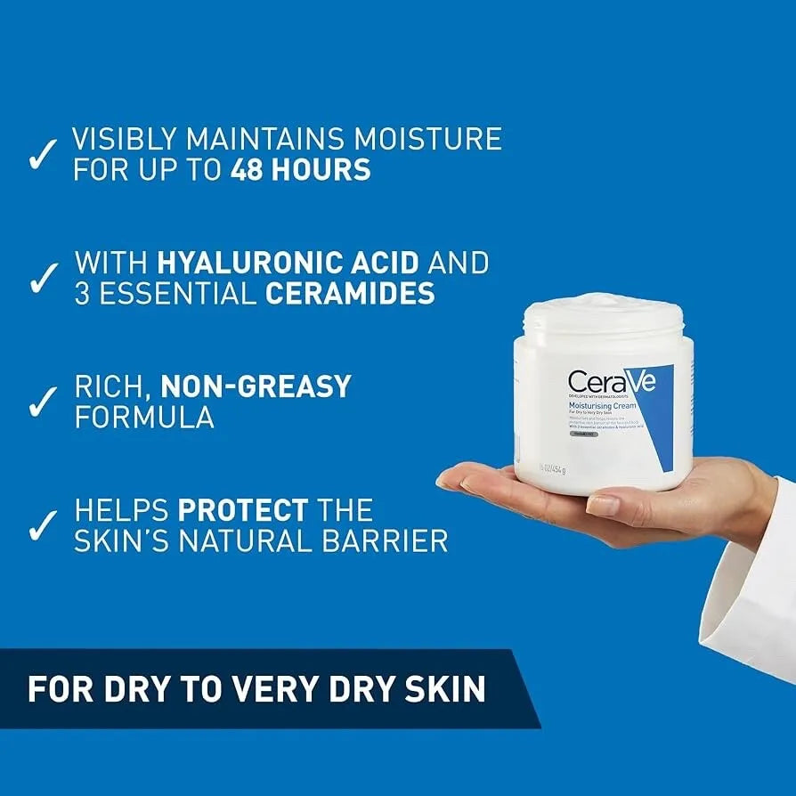 CeraVe Moisturizing Hyaluronic for Dry Skin