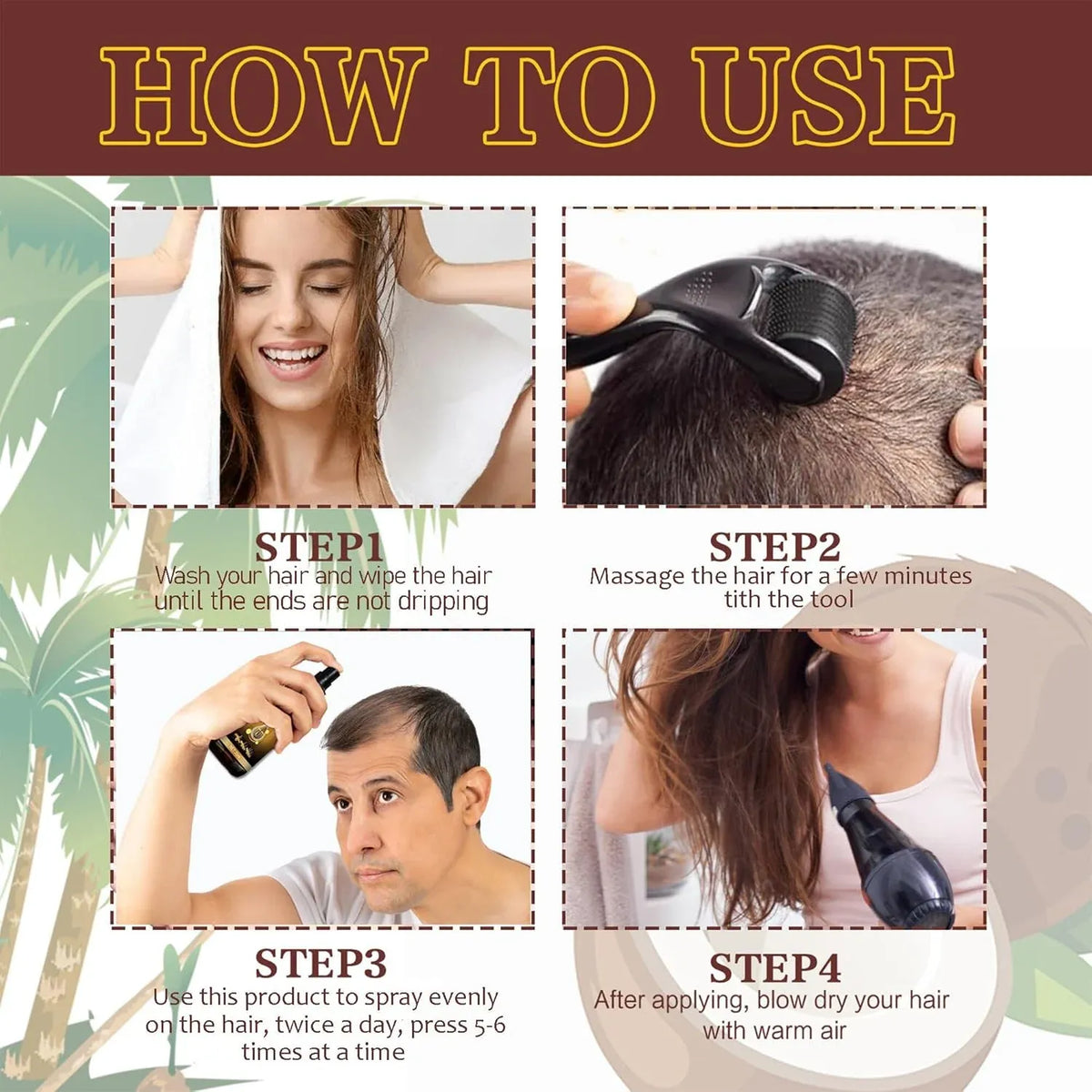 OUHOE Biotin Hair Growth Serum 30ml