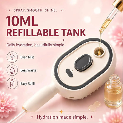 Electric Spray Retractable Air Cushion Comb