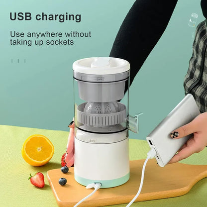 Portable Electric Citrus Squeezer Juicer