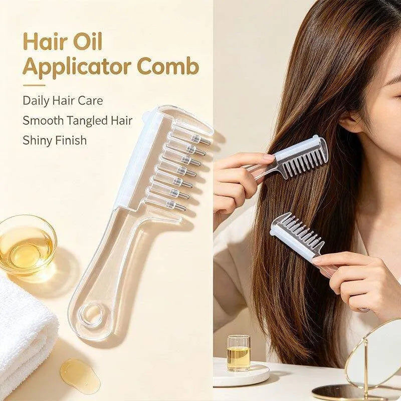 Crystal Scalp Liquid Oil Applicator Comb