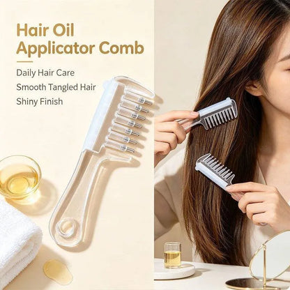 Crystal Scalp Liquid Oil Applicator Comb