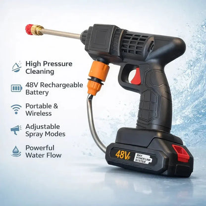 Multi-purpose Cordless High Pressure Washer Cleaner