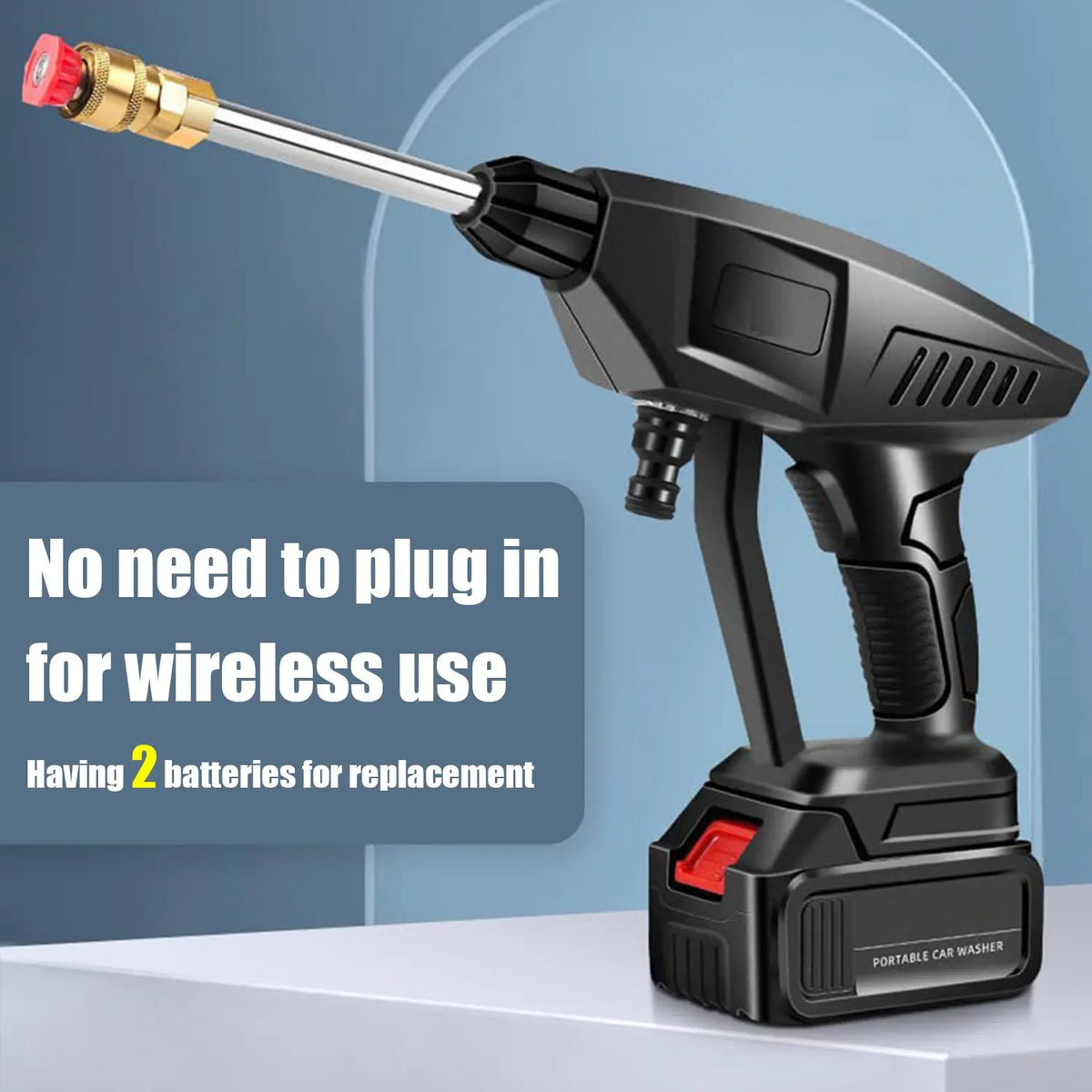 Multi-purpose Cordless High Pressure Washer Cleaner