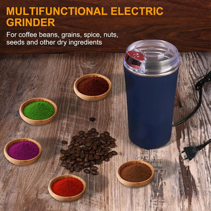 ZuraaQ™ Electric Coffee Grinder Spice & Grain Mill