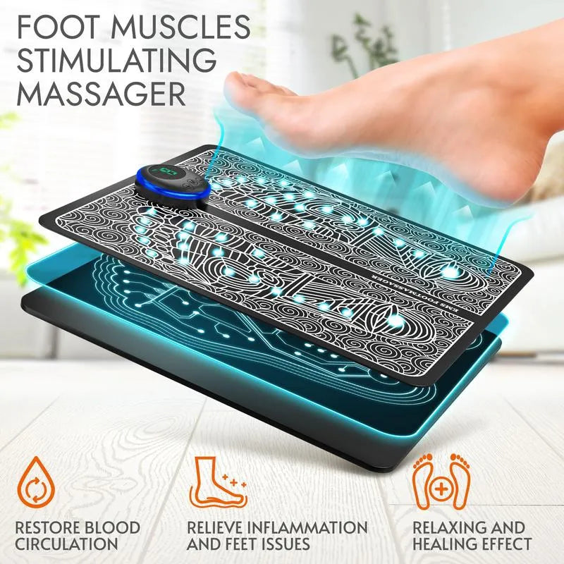 EMS Foot Massager Mat Relief & Care