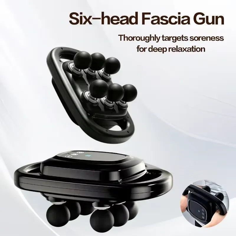 6-Head Deep Tissue Massage Muscle Relief