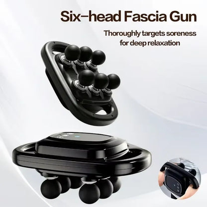 6-Head Deep Tissue Massage Muscle Relief