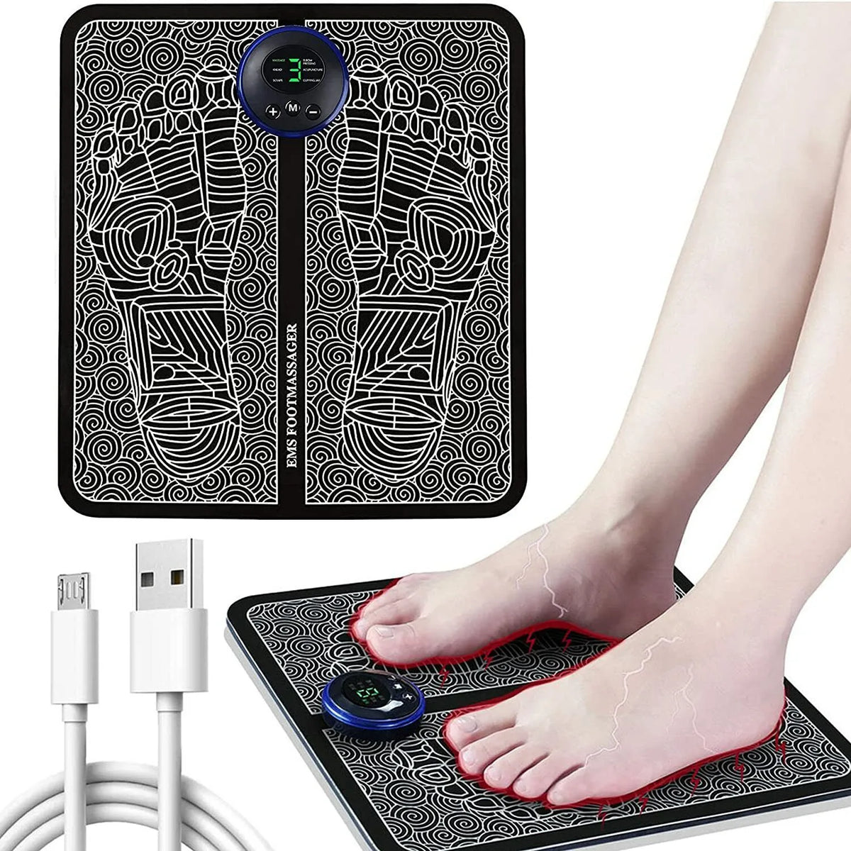 EMS Foot Massager Mat Relief & Care