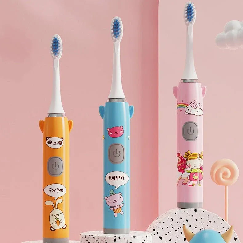 Kids Cartoon Electric Toothbrush