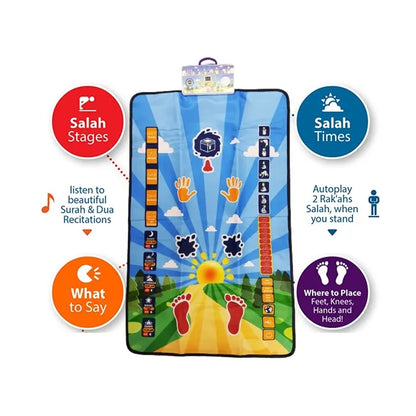 Islamic Prayer Mat for Children Education