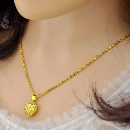 Heart Shaped Memorial Necklace Gift