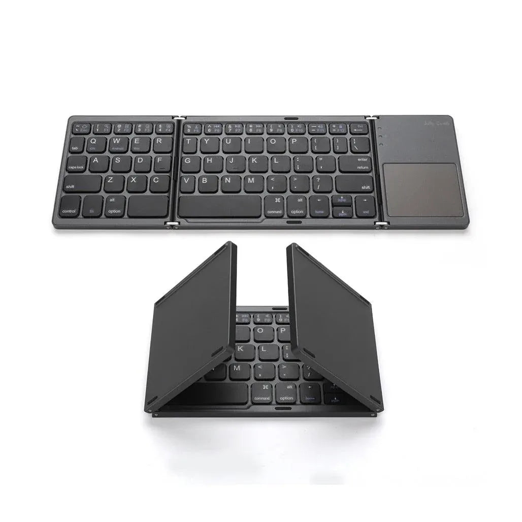 Foldable Bluetooth Keyboard with Touchpad