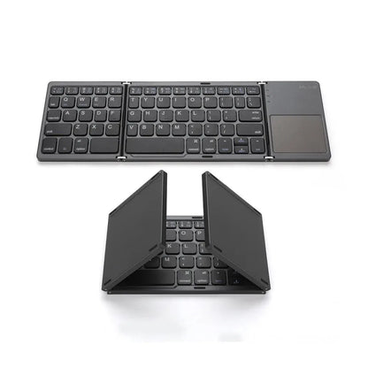 Foldable Bluetooth Keyboard with Touchpad