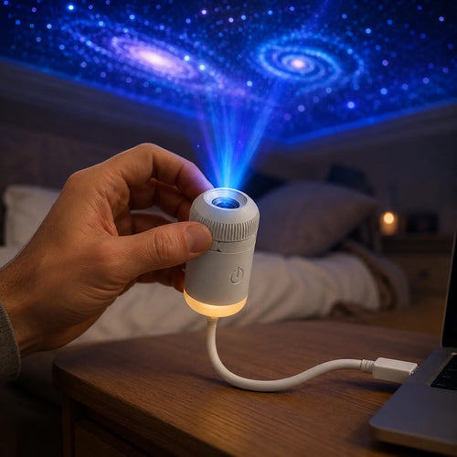 Portable Mini USB Starry Sky Projection Lamp