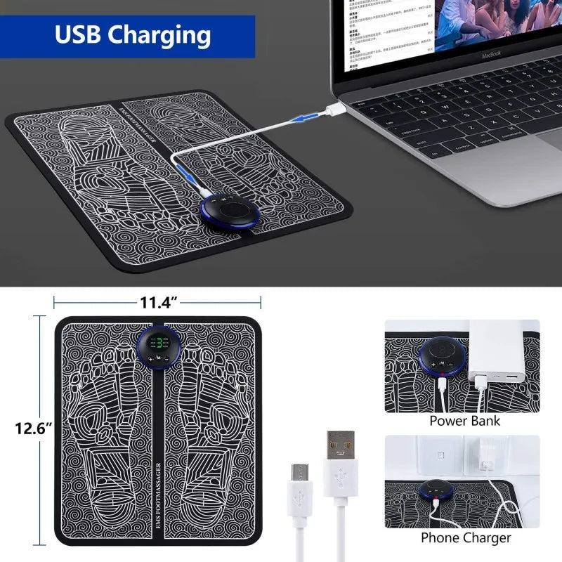 EMS Foot Massager Mat Relief & Care