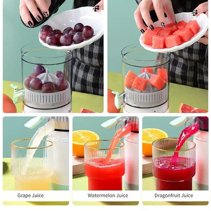 Portable Electric Citrus Squeezer Juicer