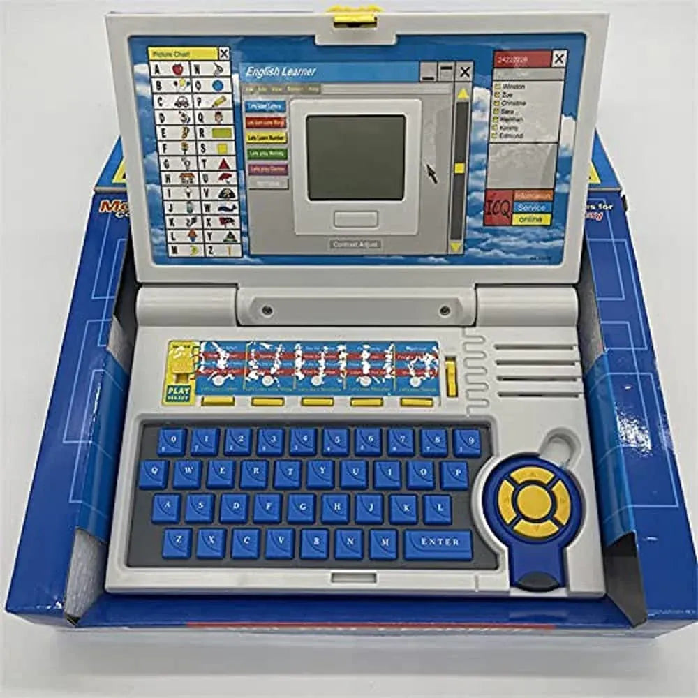 Kids English Learning Activities Laptop