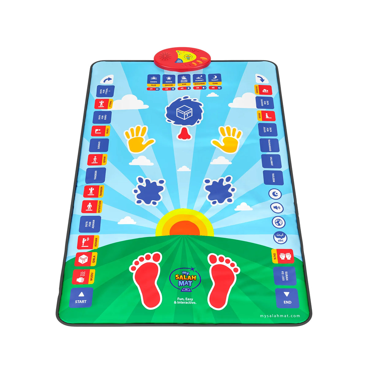 Islamic Prayer Mat for Children Education