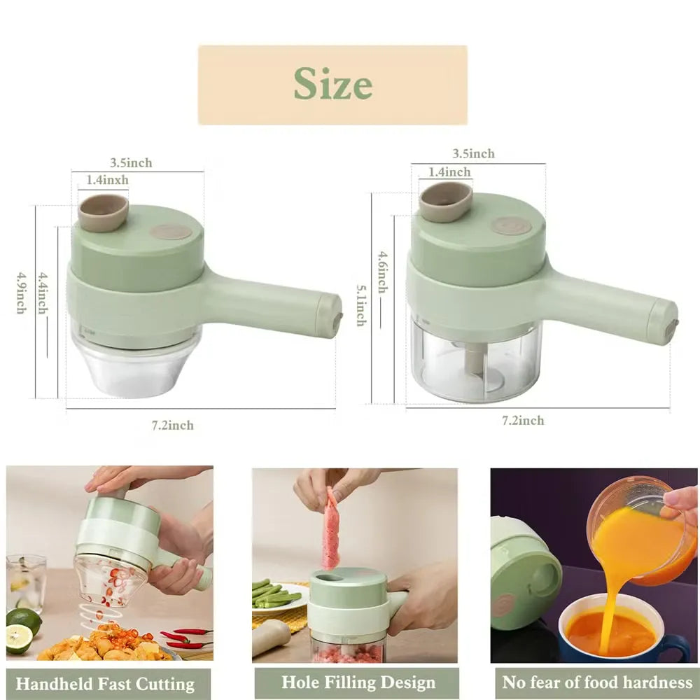 Wireless Mini Electric Food Chopper Plus