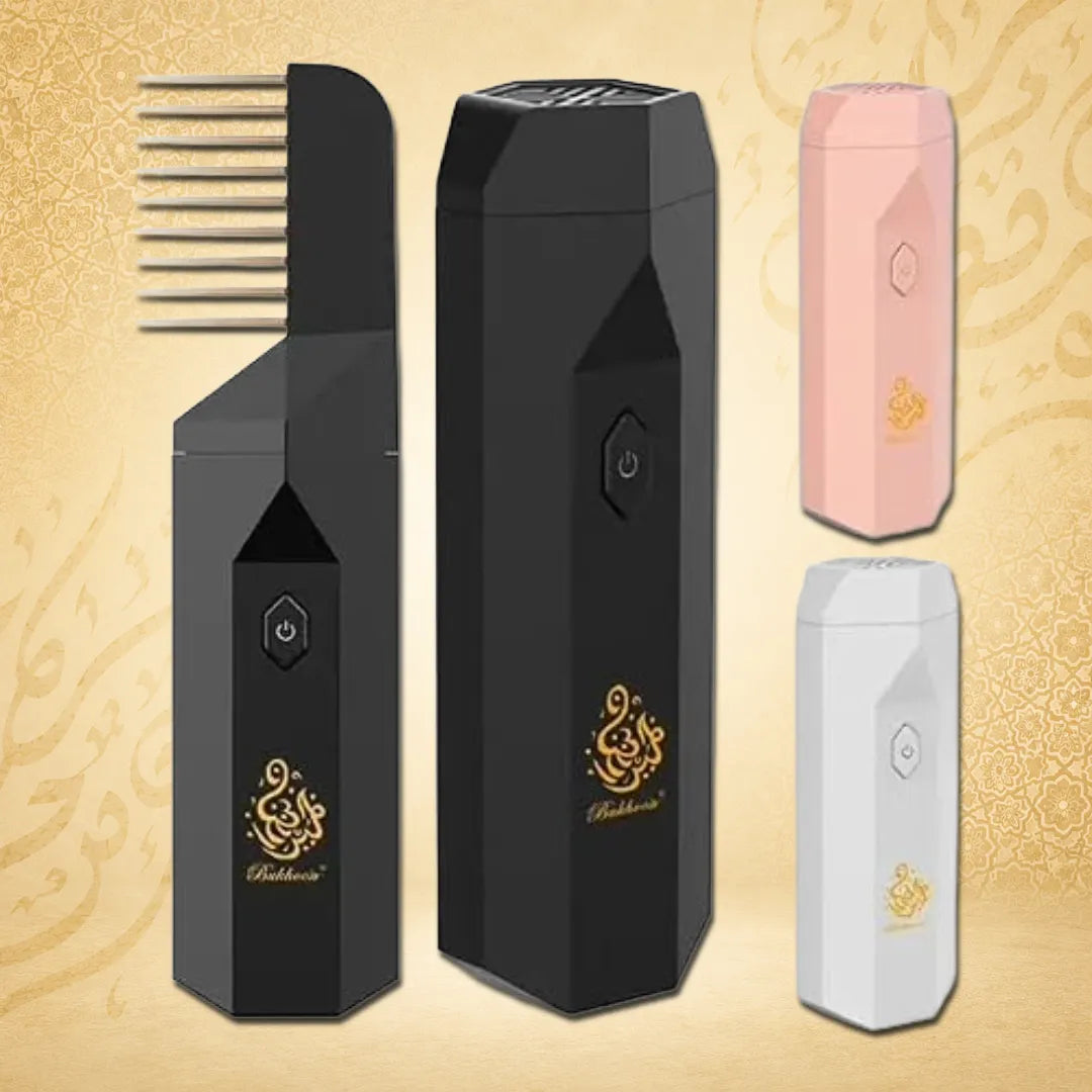 Portable Electric Hair Bakhoor Comb
