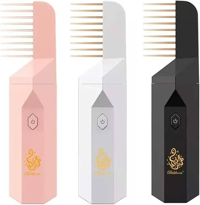 Portable Electric Hair Bakhoor Comb
