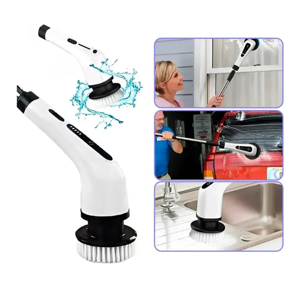 9-in-1 Cordless Electric Spin Cleaning Scrubber