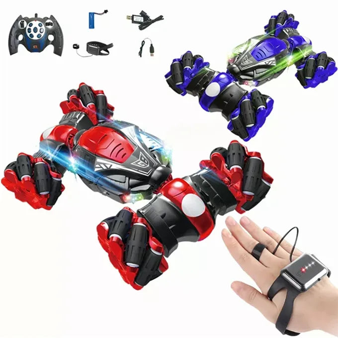 Hand Gesture & Remote Stunt Car
