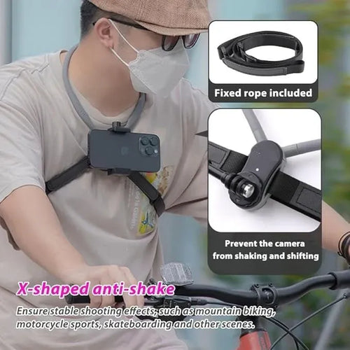 HEPU Neck Hanging Phone Holder – Hands-Free Mount