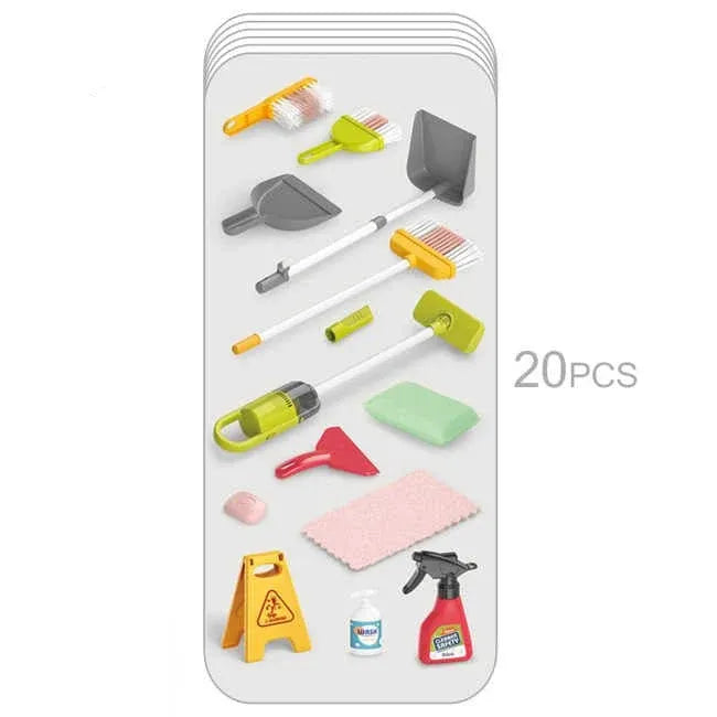 Kids Cleaning Set Pretend Play Toy