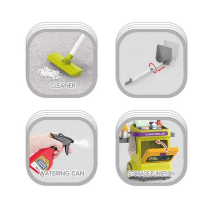 Kids Cleaning Set Pretend Play Toy