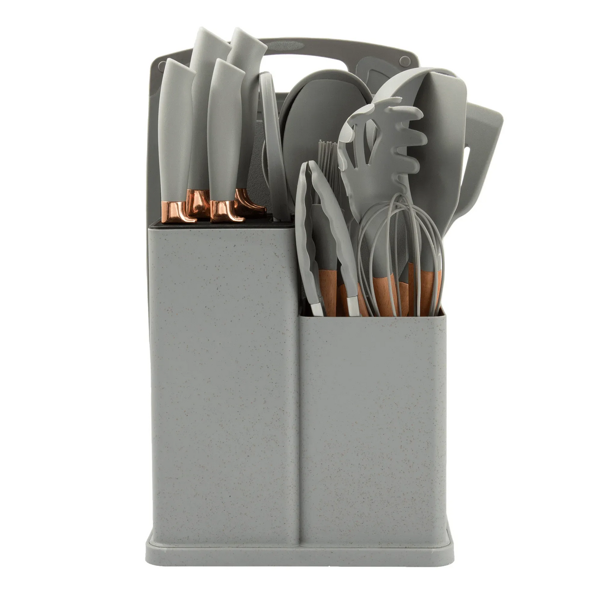 19 Pcs Complete Kitchen Knife & Tool Set