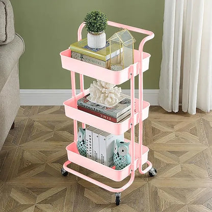 Slim Rolling Storage Cart Organizer