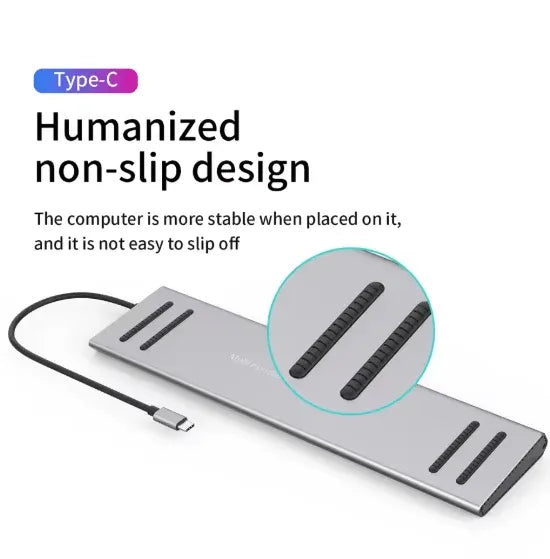 14-in-1 USB-C Docking Station Multiport Hub