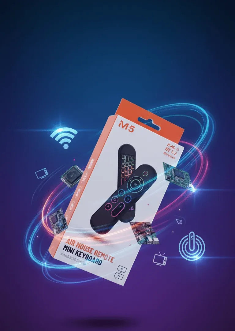 M5 Air Mouse Remote Keyboard for Smart TV