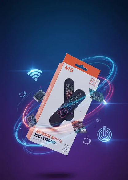 M5 Air Mouse Remote Keyboard for Smart TV