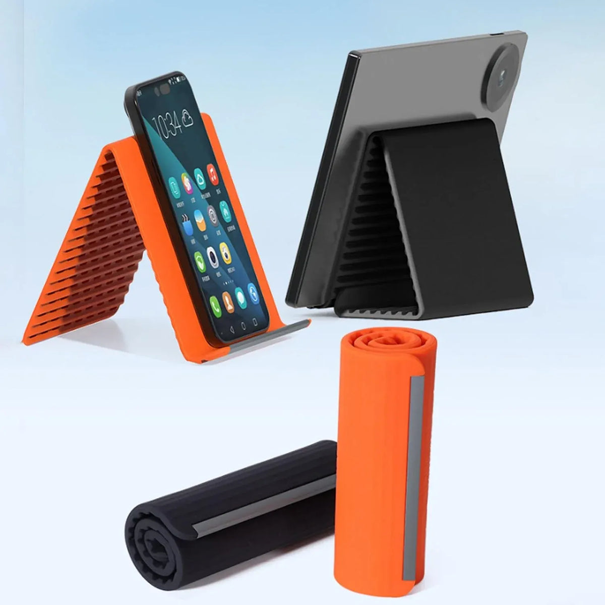 Foldable Silicone Phone Stand Holder