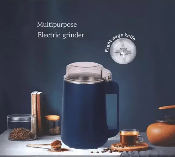 ZuraaQ™ Electric Coffee Grinder Spice & Grain Mill