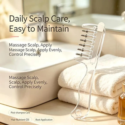 Crystal Scalp Liquid Oil Applicator Comb