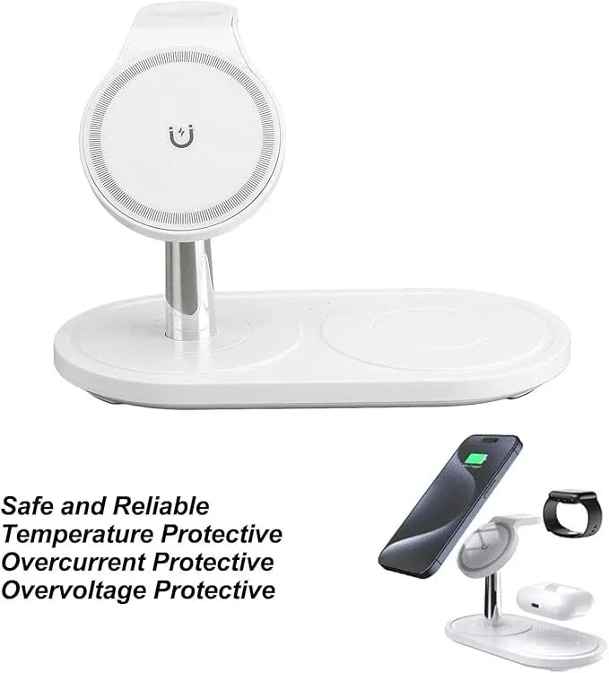 3-in-1 Wireless Charging Station Stand