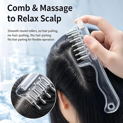 Crystal Scalp Liquid Oil Applicator Comb