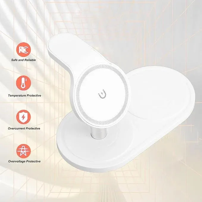 3-in-1 Wireless Charging Station Stand