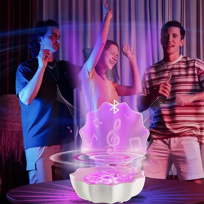 Shell Lamp Bluetooth Speaker – LED Light
