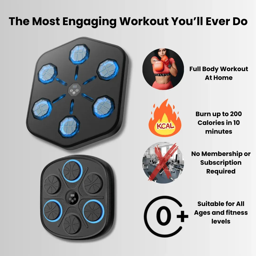 Smart Music Boxing Machine Fitness Coach