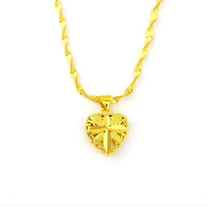 Heart Shaped Memorial Necklace Gift
