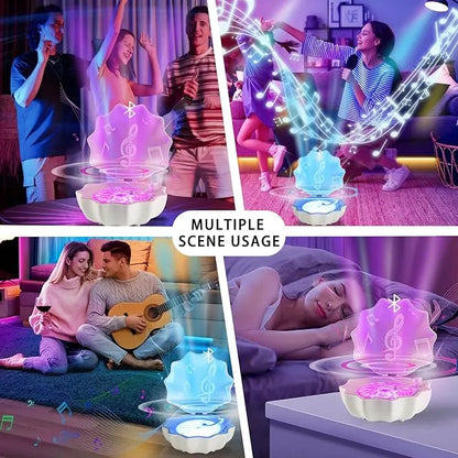Shell Lamp Bluetooth Speaker – LED Light