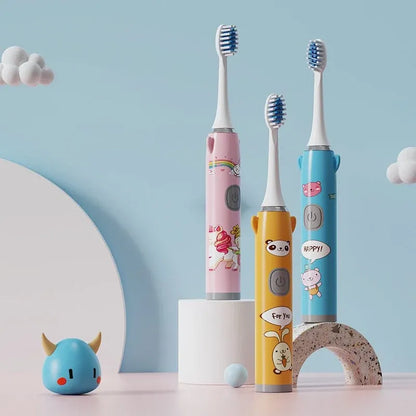 Kids Cartoon Electric Toothbrush