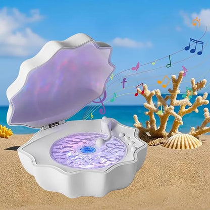 Shell Lamp Bluetooth Speaker – LED Light