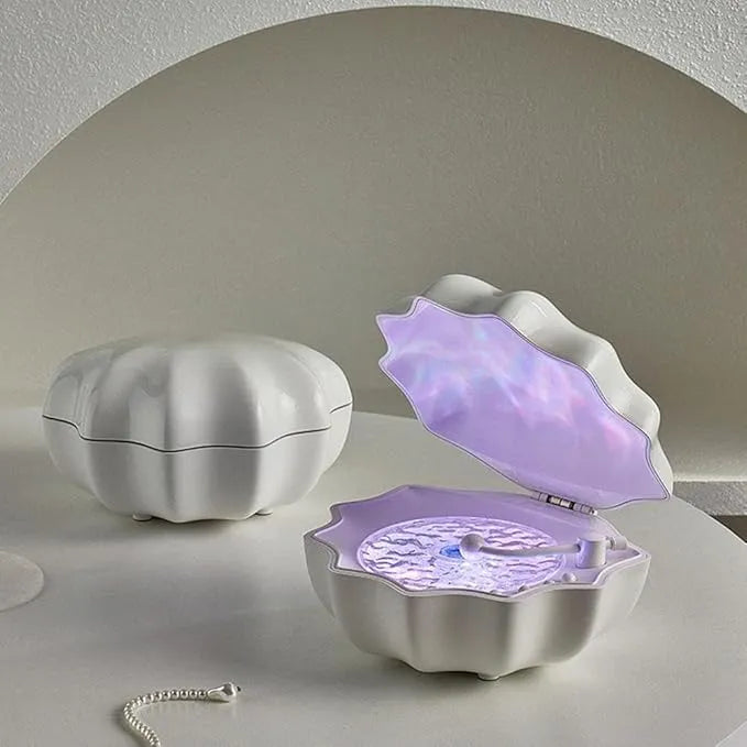 Shell Lamp Bluetooth Speaker – LED Light