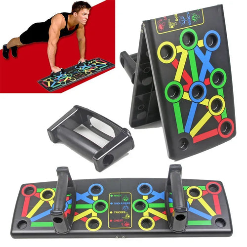 Adjustable Push Up Board Exercise System